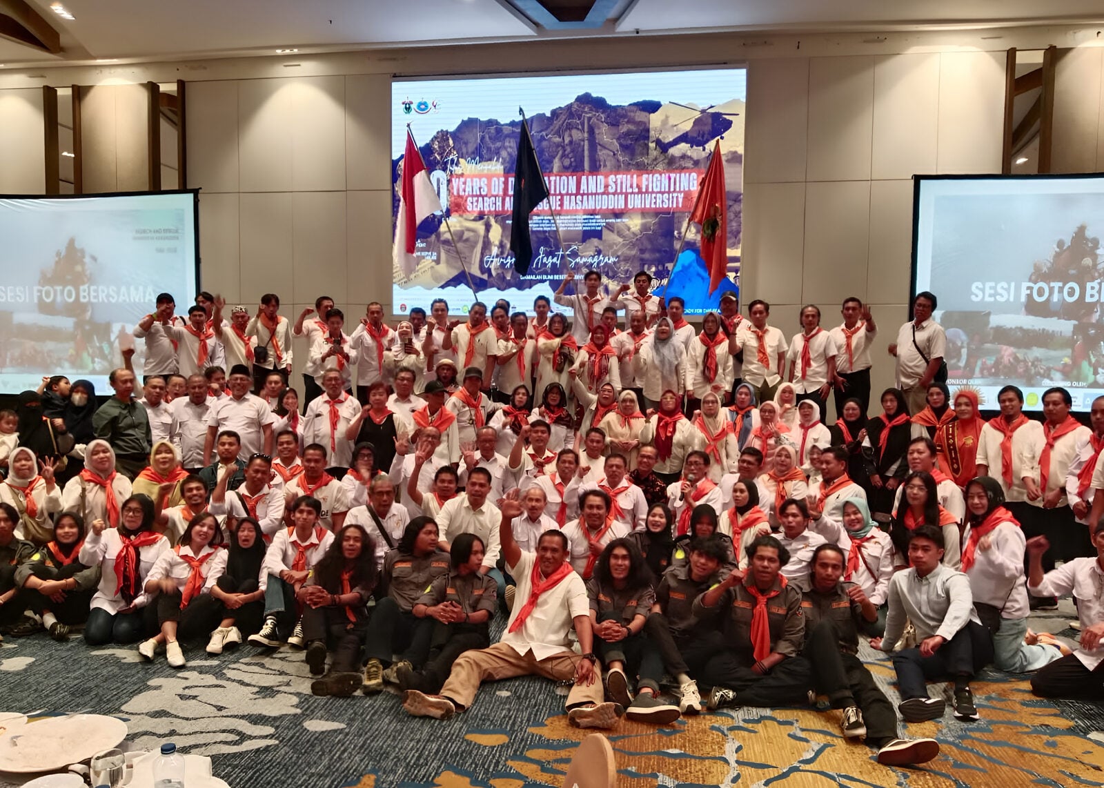 Puncak perayaan 40 Tahun SAR UNHAS, Makassar 2026.